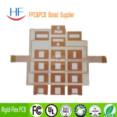 Σκληρό-ελαστικό FR4 διπλής όψης PCB κατασκευή 2 στρώσεων OEM