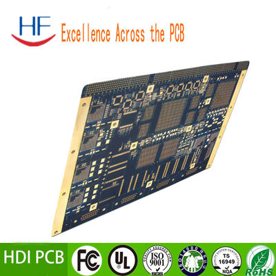 ROHS HDI PCB κατασκευή κύριας κυκλωτικής πλακέτας 1.6MM