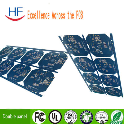 Πίνακας κυκλωμάτων πολυεπίπεδου PCB χωρίς μόλυβδο Custom Blue Solder Mask Fr4 Βασικό υλικό
