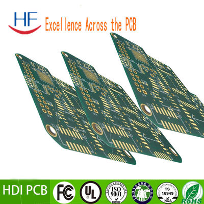 Φλεξ HASL 4oz HDI διπλής όψης άκαμπτο πλακέτο PCB