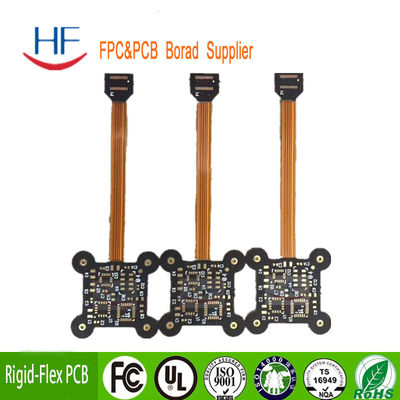HASL μονομερή πλακέτα PCB γρήγορη στροφή άκαμπτο ευέλικτο PCB FR4 3oz χαλκό με Osp