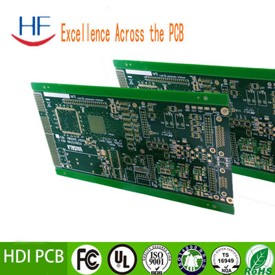 HDI SMD PCB Ηλεκτρονικό Πρωτότυπο Δελτίο Συνέλευσης Βύθιση ασήμι