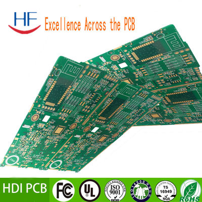 1.2MM Σκληρό HDI PCB πλακέτο κατασκευής για μπαταρία 6 στρώμα