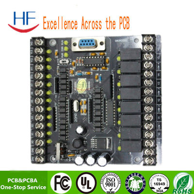 Πίνακας PCB εκτυπωμένου κυκλώματος black oil board PCB Board Assembly FR-4 PCB