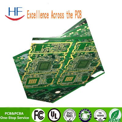 Πολυστρωτή υψηλής συχνότητας PCB σχεδιασμός PCB επιφάνειας Ηλεκτρονικά 3mil 4oz FR4