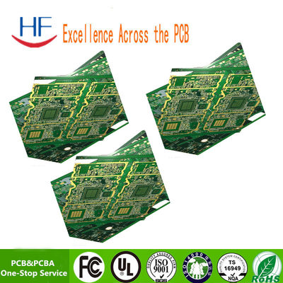 Πολυστρωτή υψηλής συχνότητας PCB σχεδιασμός PCB επιφάνειας Ηλεκτρονικά 3mil 4oz FR4