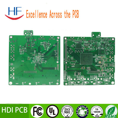ENIG FR4 HDI Σκληρό PCB Μητρική Πίνακα Κατασκευή Immersion Gold 1.0mm