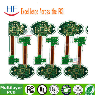 Ηλεκτρονική συσκευή HASL 4oz HDI άκαμπτο εύκαμπτο πλακέτο PCB